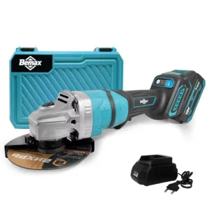 Electric Cordless 125MM Angle Grinder 21V Lithium Batteries Brushless Grinding Polishing Handheld Electric Angle Grinder