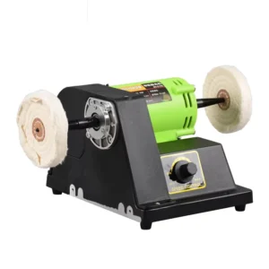 Electric DIY Bench Polishing Machine Mini Multi functional Bench Polisher and Buffer 900W 4 Inch Wheel Grinder
