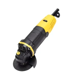 Electric Handheld Angle Grinder 115mm 900W with Rotatable Guard and Lock on Switch for Extended Polishing Work
