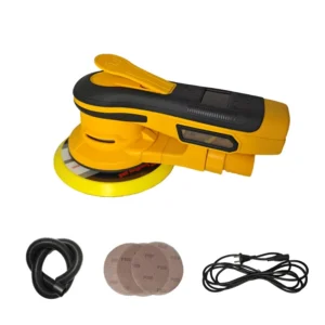 Electric Orbital Sander 150mm 400W Brushless Variable Speed 4000 10000RPM for Woodworking Auto Body Drywall Sanding