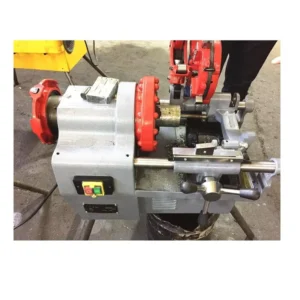 Electric Pipe Threader Machine 750W 28RPM Threading Cutting Machine 1 2 to 2 Inch Pipes Threading Cutter Tool for Plumbing