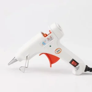 Electric Plastic 7mm 15W 20W 25W White Black Blue Small DIY Hot Melt Glue Gun with Switch