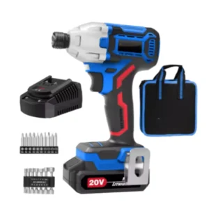 Electric Power Drills 20V 2.0Ah 270N.M Max Cordless Drill With Impact Driver Kit for Drilling Holes