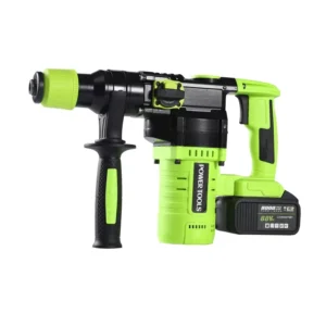 Electric Power Tools Impact Cordless Power Drill Rotary Hammer With Rechargeable Lithium Battery