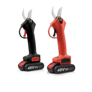 Electric Pruning Shears for Fruit Tree Branches Outdoor Garden Use Rechargeable Lithium Battery Alloy Steel ABS Factory