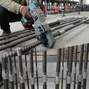 Electric Rebar Coupler Threading Machine Straight-Thread Rebar Cage Coupler Threading Wrench