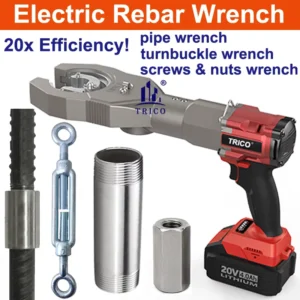 Electric Rebar Wrench Tools Battery Powered Rebar for Rebar Coupler Also Is An Electric Pipe Wrench