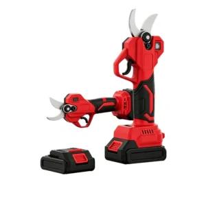 Electric Rechargeable Lithium-Ion Brushless Heavy-Duty Pruning Shears Digital Display Garden Orchard Branch Cutting