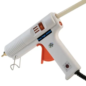 Electric Replaceable Changeable Copper Nozzle Adjustable Temperature Hot Melt Glue Gun 100W Paper Box Packing