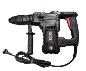 Electric Rotary Hammer Drill 220V 1600W Heavy Duty DIY Power Tool with Variable Speed and 42MM Max Drilling Diameter