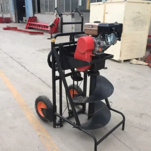 Excavator Drilling Machine Diesel Powered Drill Earth Auger with Engine and Motor Core Components