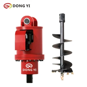 Excavator Earth Small Mini Large Digger Drilling Soil Gas Powered Post Hole Auger Drive Hydraulic Earth Drill