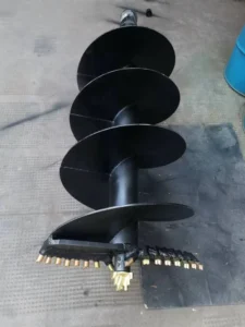 Excavator Hydraulic Engine Powered 6 10T Post Hole Digging Earth Auger Drill