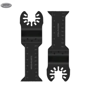 Extra Long Reach Multitool Blades Universal Quick Release Japanese Teeth Oscillating Tool Blades Clean Cut for Wood Plastic