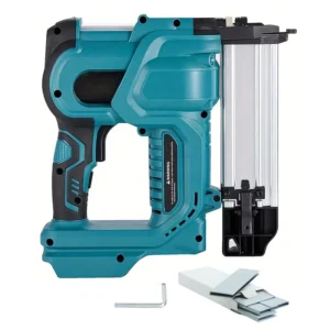 F50 18V Electric Staple Gun Portable UK US EU Woodworking Tools Battery Powered Nailing Brad Nailer