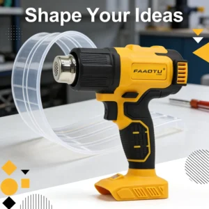 FAaotu18V Cordless Power Tool Adjustable Heat Gun