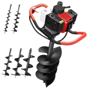 Factory 158CC High Power Ground Drill Earth Auger Machine Multi purpose Two stroke Earth Auger Drill