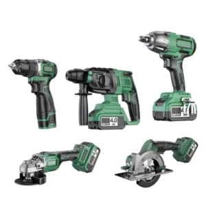 Factory 18V Professional Cordless Drills Power Tool Set Combo Kit Complete Tool Box 21V Power Drills