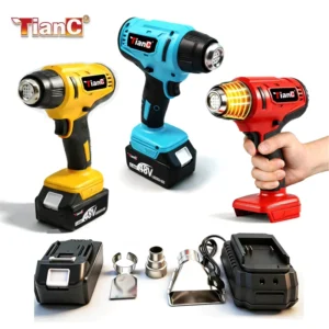 Factory 21V Battery Cordless Hot Air Gun Quick Fuse Electric Hot Air Gun
