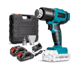 Factory 21V OEM Rechargeable Lithium Battery Cordless Hot Air Gun for Automobiles Welding Packaging Shrinkage Hot Air Gun