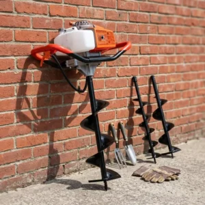 Factory 52 63 CC High Power Ground Drill Earth Auger Machine Multi purpose Two stroke Earth Auger Drill