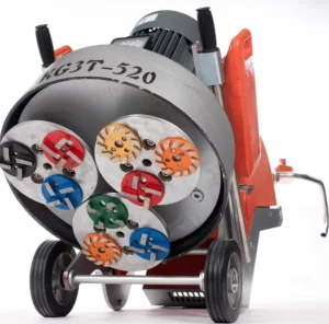 Factory Concrete Floor Grinder Machine and Polishing Machine Max Provided Automatic Construction Machinery Gold