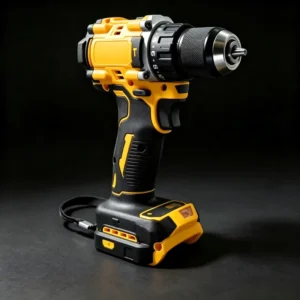 Factory Direct Impact Drill, 90N.m High Torque, 1/2″ Keyless Chuck, Compatible with DW 18V Lithium Battery