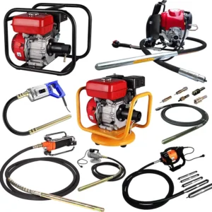 Factory Direct Supply 2HP 3KW Concrete Machine Vibrator Shaft Vibration Motor Industrial Electric Small Poker Concrete Vibrator