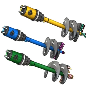 Factory Hot Engine Powered Earth Auger Drill Machine for Excavator Post Hole Digging