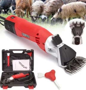 Factory Hot Selling High Speed Electric Wool Shear Powerful Cordless Clipper 6 Speed Settings Handheld Scissors 220V