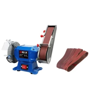Factory Multi functional Belt Bench Knife Grinder Polishing Machine Multi Purpose Wheel Belt Integration Grinding Machine