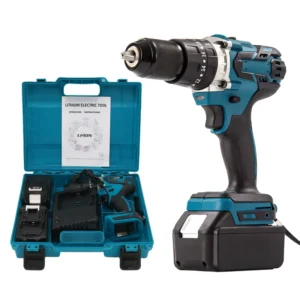 Factory New Arrival Cordless Brushless Hammer Drill 2 Speed Impact Drill Kit
