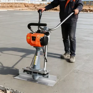 Factory ONUO Gasoline Powered Screeding Concrete Vibrator 1.2KW Motor 2000N Excitation Force High Efficiency Floor Leveling