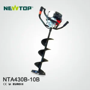 Factory Powerful Professional 43CC 1600W 10” Gasoline Earth Auger Hole Digger Ground Drill for Outdoors