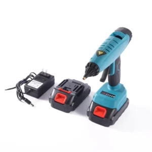 Factory Price Plastic Cordless Heat Glue Gun Machine DIY Grade Electric Glue Gun with Battery Power Source
