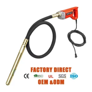 Factory Supply 110 Volt Electric Portable Mini Concrete Vibrator Handheld Concrete Vibrator for Concrete Needle 35mm