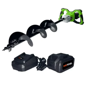 Factory Supply Industrial Grade Battery Powered Electric Digging Holes Garden Tool Deep Hole Drill Brushless Earth Auger