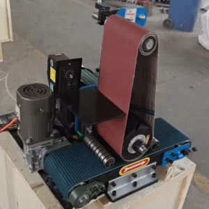 Flat Polishing Machine Deburring Desktop Grinder Stainless Steel Sheet Wire Drawing Metal Rust Removal Small Automatic Sander