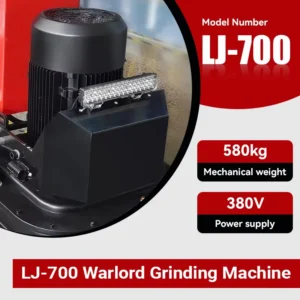 Floor Grinder LJ 700 14mm Thick Claw Plate Resistant to Manufacturing and Durable for Commercial Floor Renovation