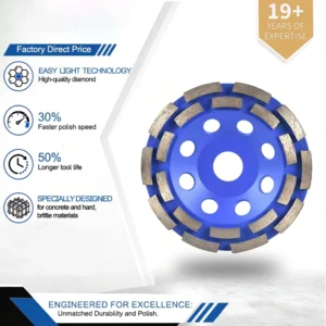 Floor Grinding Tools Stone Durable Pavimentazione a Diamante Grinder Industrial Polishing Diamond Tool