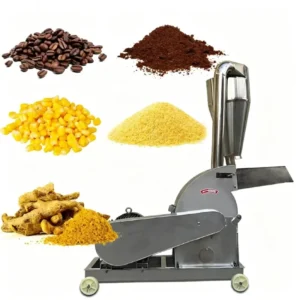 Food Grade Stainless Steel Hammer Mill Pulverizer for Spice Herb Chili Pepper Salt Sugar Powder Grinding Equipment Factory Price