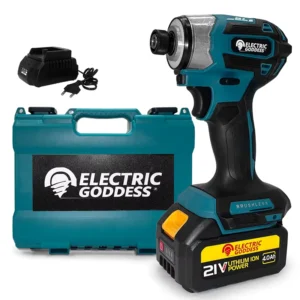For 18V Battery Electric Impact Drill Screwdriver Set 520N.m Brushless DIY Grade Cordless Power Tools