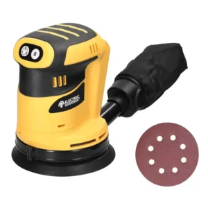 For 18V Battery Pin Electric Goddess 125mm Cordless Wood Mill Small Random Orbit Sander DIY 3 Year Warranty for Small Tasks