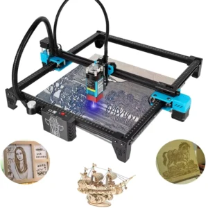 For Twotrees Pro TTS 55 and TTS 10 3D 12V 4A DC Jewellery Laser Engraving Machine DST DXF for Paper Glass Wood Cutting