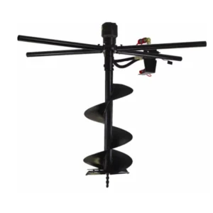 Four Handles Stainless Steel Hydraulic Earth Auger for Construction Use by Two People