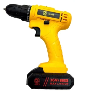 GK-D08 Battery-Powered Mini Drill 21V Cordless Drill with Impact Driver Kit for Household Repairing Screw Tightening