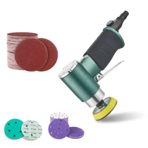 GY 942A Rotary Vane Motor Pneumatic Sander 125mm Disc Variable Speed Sandpaper Stone Wood Metal Polishing Air Sander