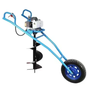 Garden Tools Earth Auger Machine Post Hole Digger 43cc 52cc Earth Auger Drill Power Earth Augers