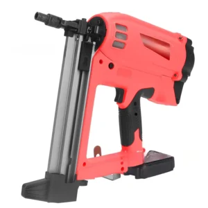 Gas powered nail gun automatic steel lithium ion for construction and renovation
