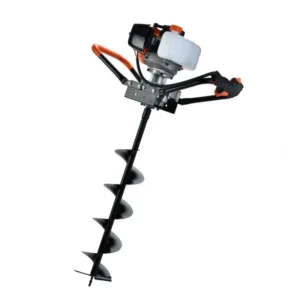 Gasoline Power Earth Auger 52CC 1.6KW Single cylinder Air cooled 80CM 100CM Earth Auger Drill Machine